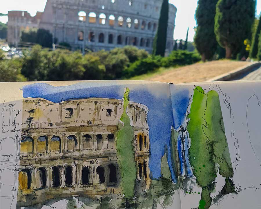 Colosseum in Roma