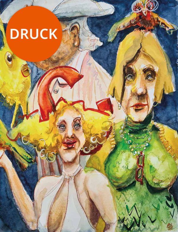 Köppe I - Druck