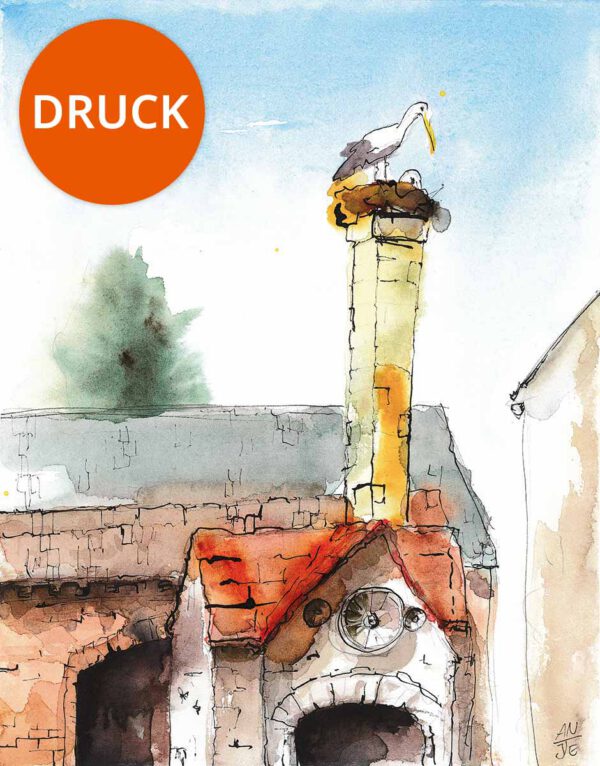 Nachwuchs im Dorf - Druck