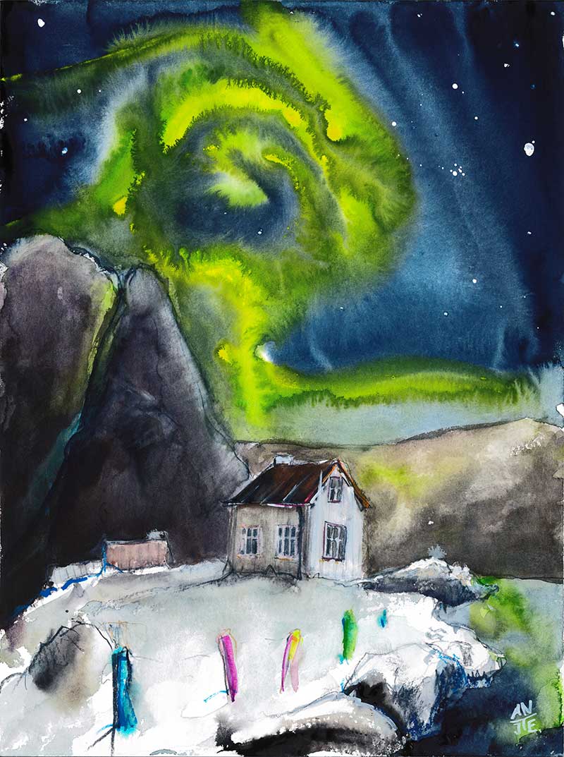 Aurora Borealis III @Antje Burisch