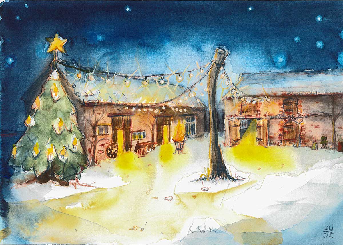 Adventszauber im Vierseithof @Antje Burisch