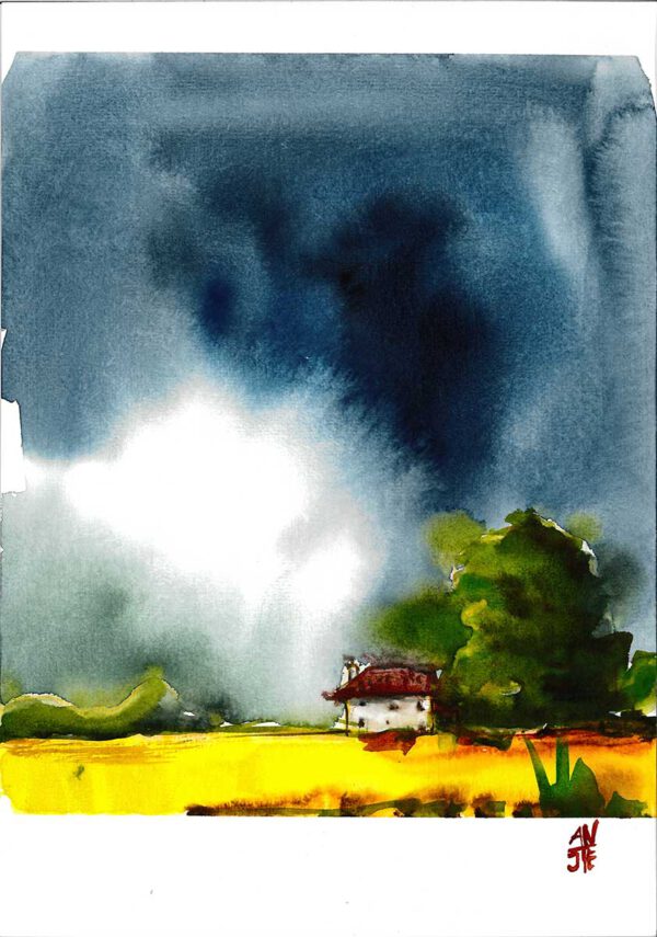 Feld in Gelb @Antje Burisch