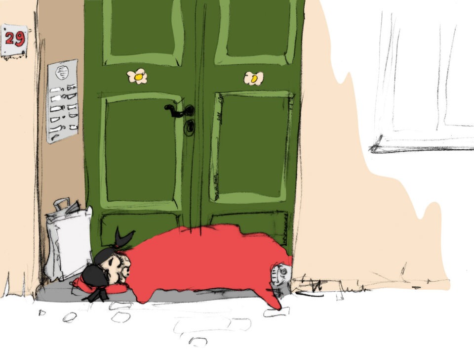 Obdachlose @Antje Burisch