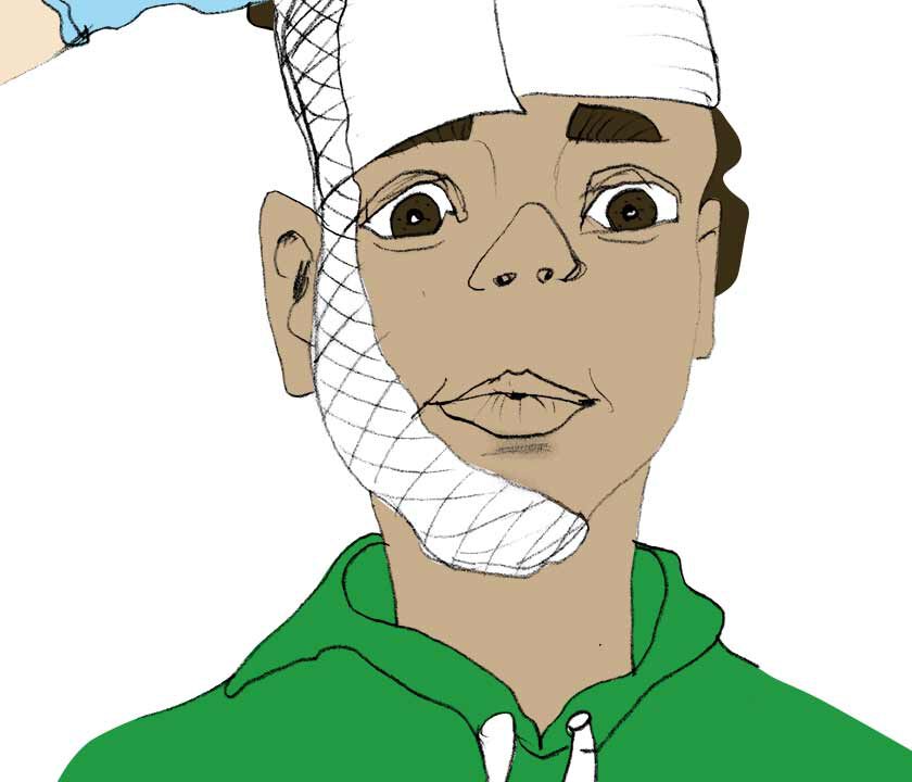 Kopfbandage @Antje Burisch