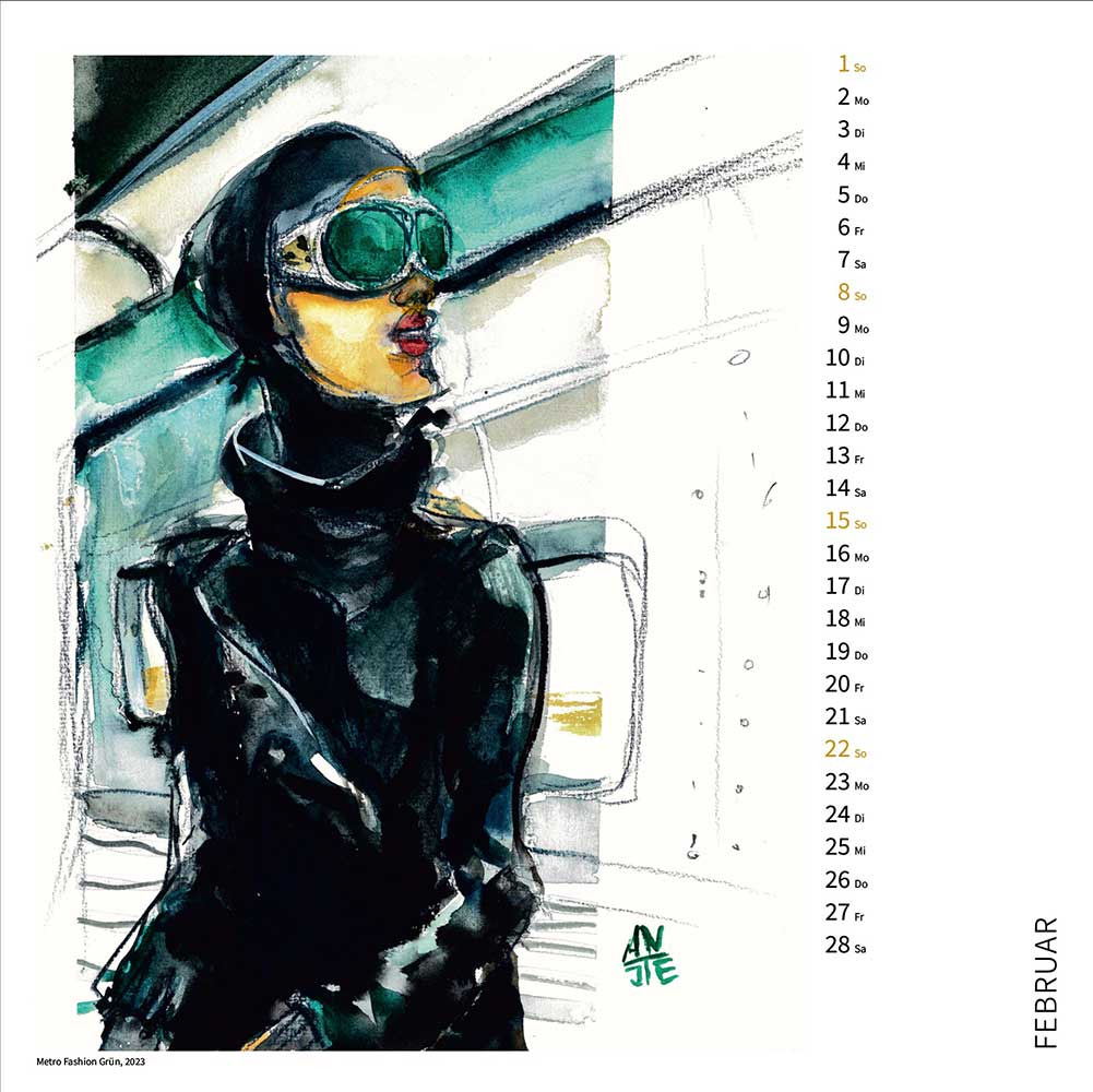 Antjes Kalender 2026 - Februar