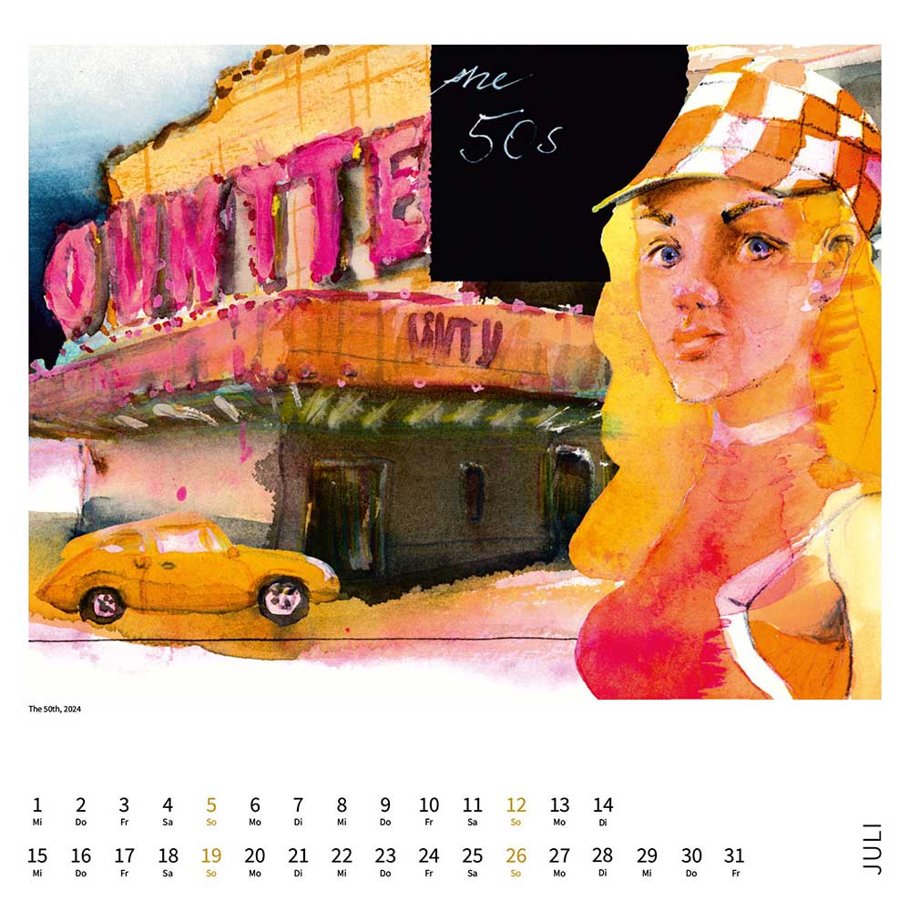 Antjes Kalender 2026 - Juli