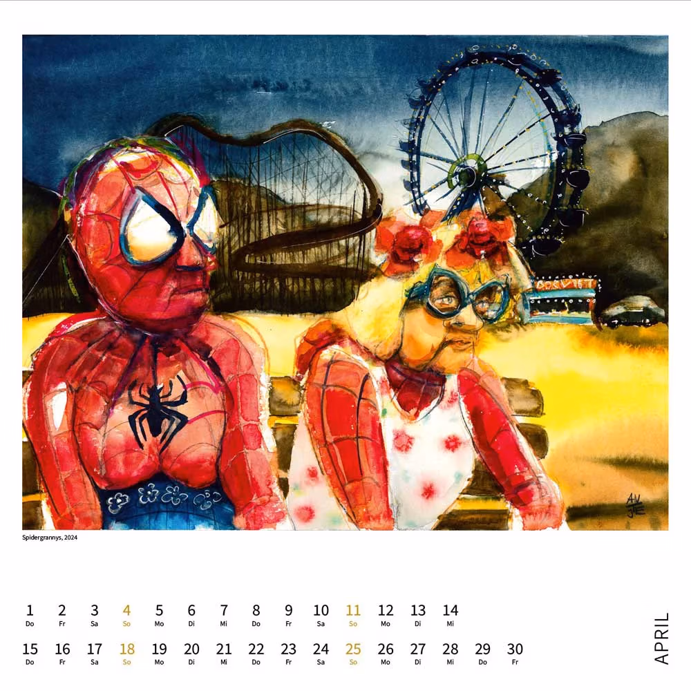 Antjes Kalender 2027 - April